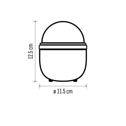 Proiettore natalizio a LED LED/3xAA