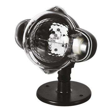 Proiettore natalizio LED per esterni LED/4W/230V IP44 luce bianca fredda