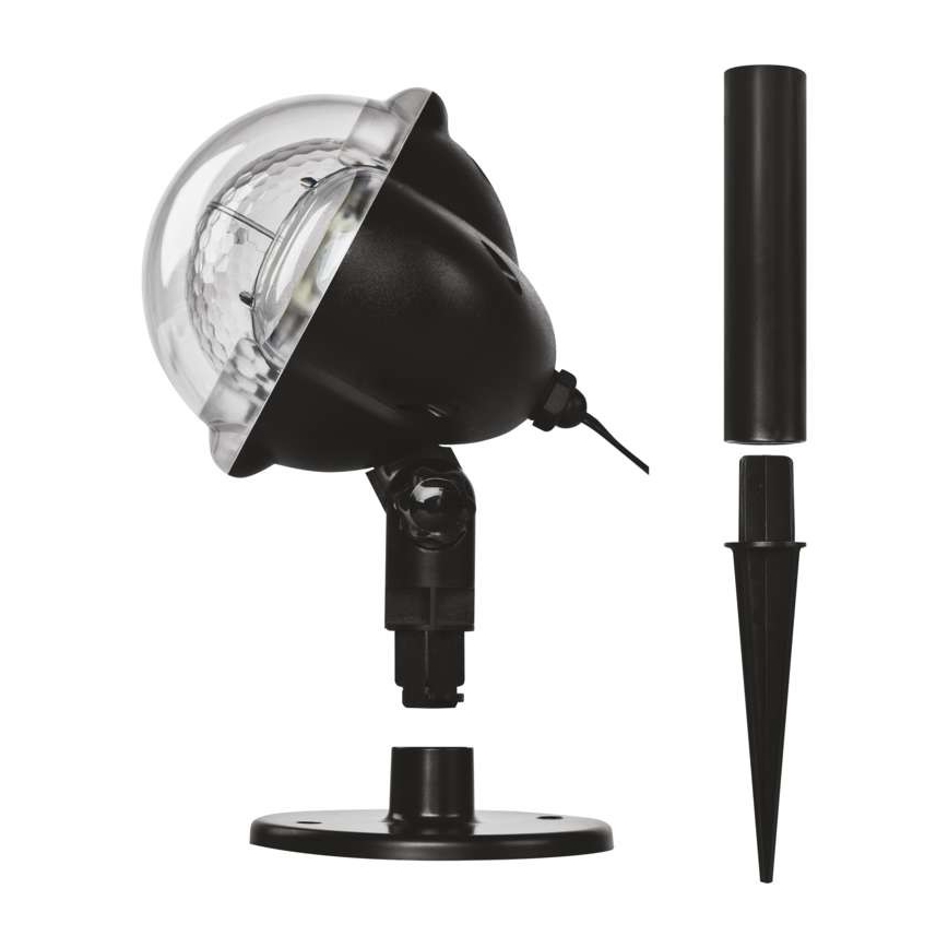 Proiettore natalizio LED per esterni LED/4W/230V IP44 luce bianca fredda