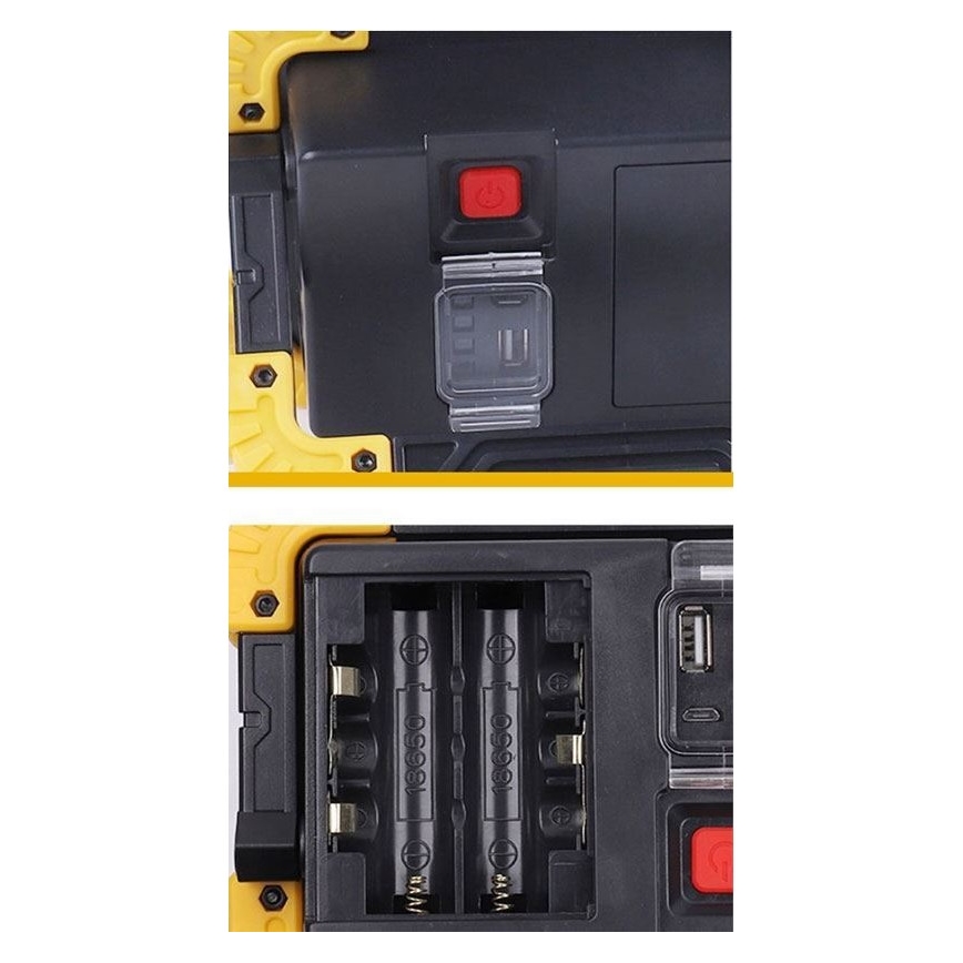 Proiettore ricaricabile a LED LED/10W/4000 mAh 3xAA