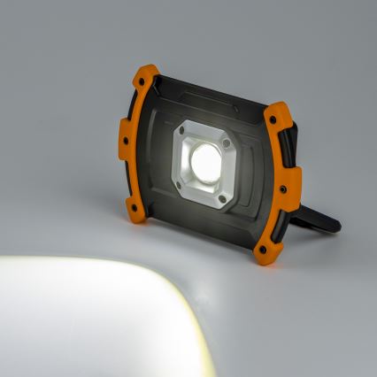 Proiettore ricaricabile dimmerabile LED/10W/5V USB 6500K IP44