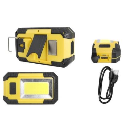 Proiettore ricaricabile LED/10W/4000 mAh 6000K IP44