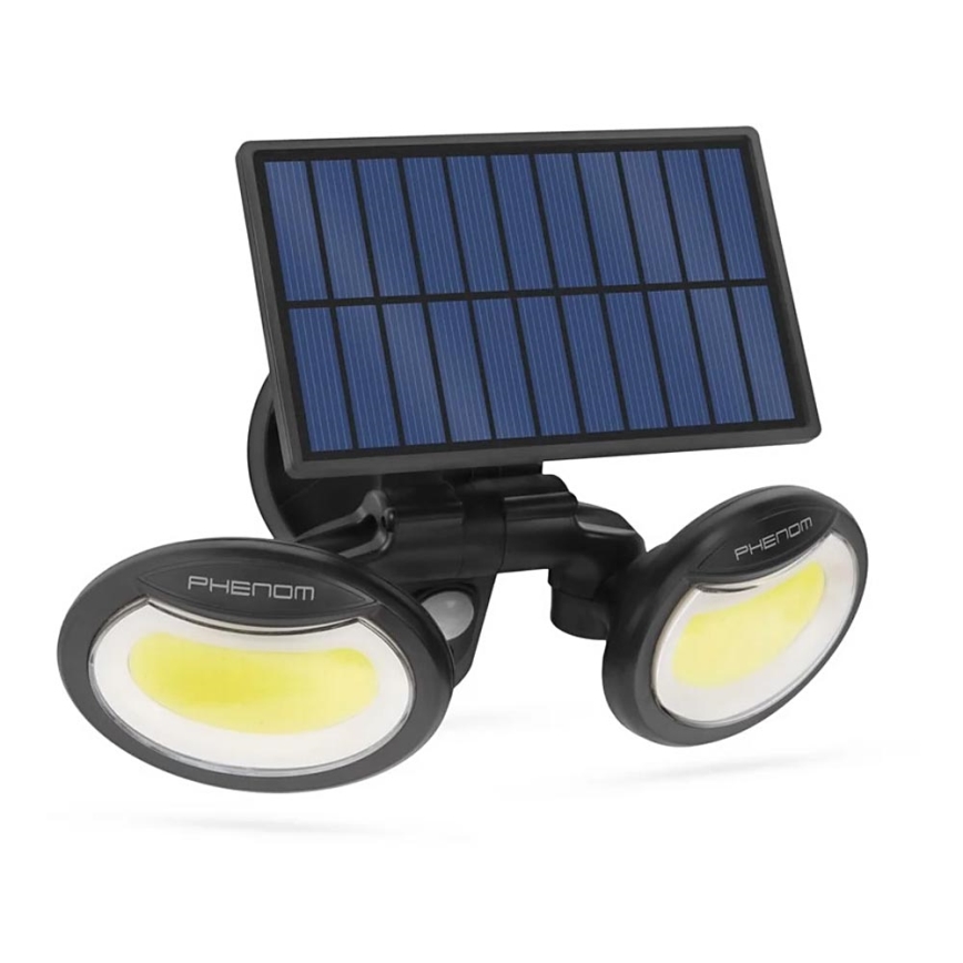 Proiettore solare a LED con sensore 2xLED/4W/5V IP65