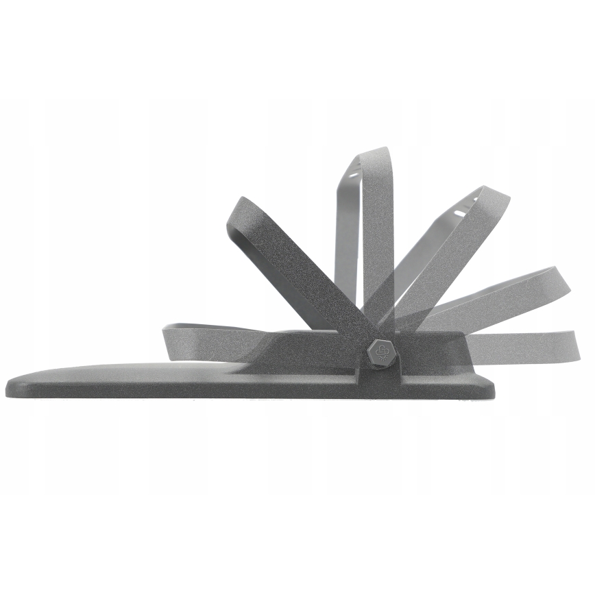 Proiettore solare dimmerabile LED 100W/3,2V 5000K 10500 mAh IP65 nero + telecomando