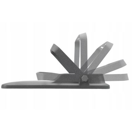 Faro solare LED dimmerabile LED/150W/3,2V 5000K 15000 mAh IP65 nero + telecomando