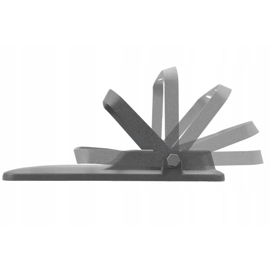 Faro solare LED dimmerabile LED/150W/3,2V 5000K 15000 mAh IP65 nero + telecomando