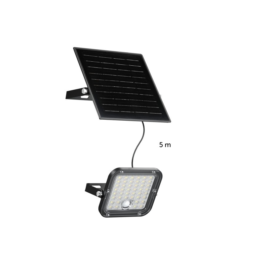 Proiettore solare LED dimmerabile con sensore LED/10W/3,7V 3000/4000K IP65 3600 mAh + telecomando