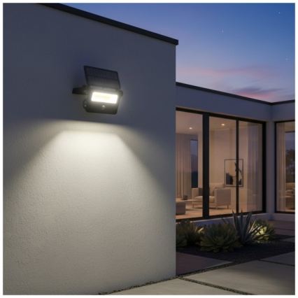 Faretto solare LED con sensore NCS G2 LED/20W/3,7V 3000/4000/6500K IP54 2600 mAh