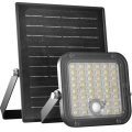 Proiettore solare LED dimmerabile con sensore LED/10W/3,7V 3000/4000K IP65 3600 mAh + telecomando