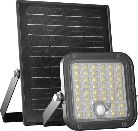 Proiettore solare LED dimmerabile con sensore LED/10W/3,7V 3000/4000K IP65 3600 mAh + telecomando