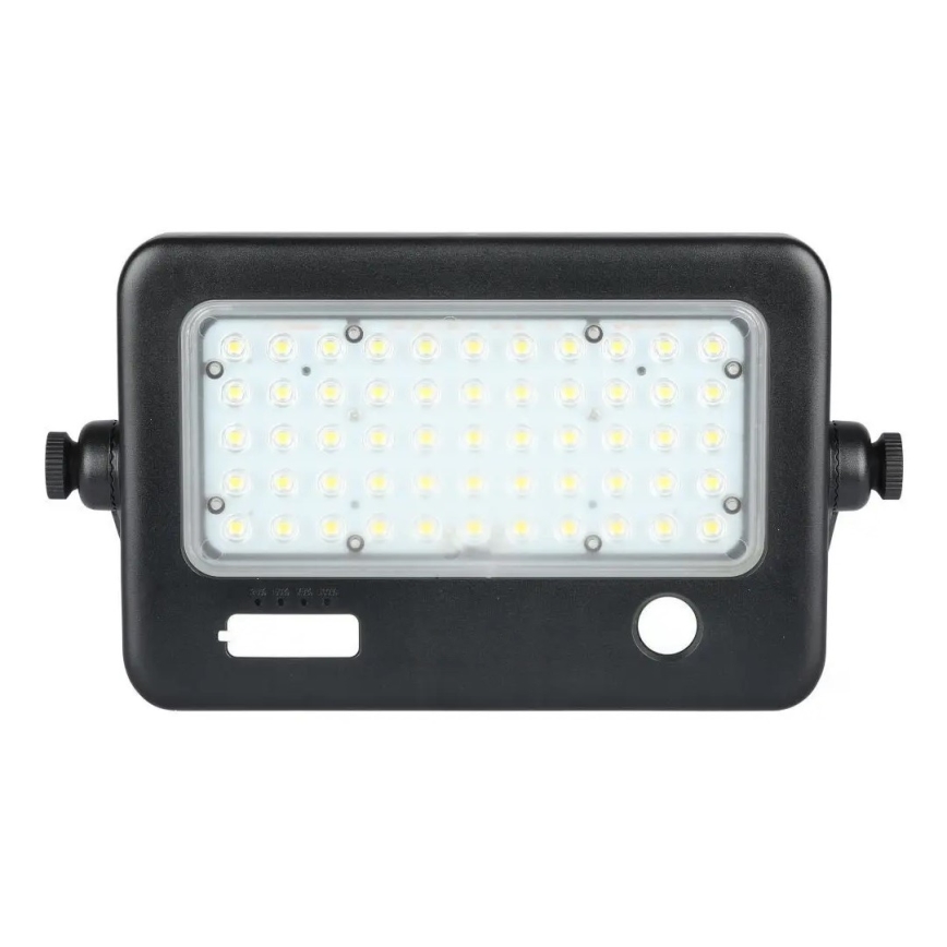 Proiettore solare LED dimmerabile con sensore LED/10W/3,7V 4000K IP65 + porta USB