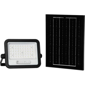 Proiettore solare LED dimmerabile LED/100W/3,2V 2000-8000K IP65 5000 mAh nero + telecomando