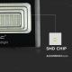 Proiettore solare LED dimmerabile LED/20W/6,4V 4000K IP65 + telecomando