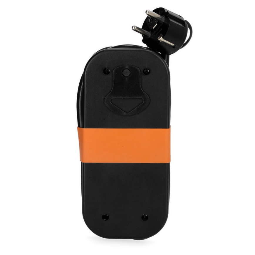 Prolunga 2Z + 2xUSB 1,4 m nero