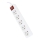 Prolunga con interruttore 5Z Type E 1,5m bianco