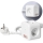 Prolunga cubo con interruttore LINEA 3x230V + 4xUSB A/C bianco