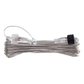 Prolunga elettrica da esterno per catene di collegamento, trasparente, 10m, IP44