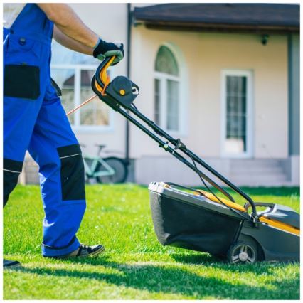 Prolunga elettrica LINEA G 1 presa 20 m arancione