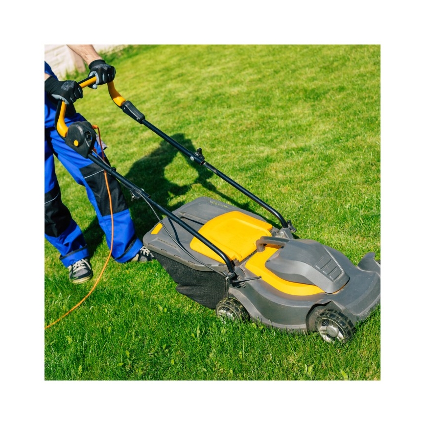 Prolunga elettrica LINEA G 1 presa 25 m arancione