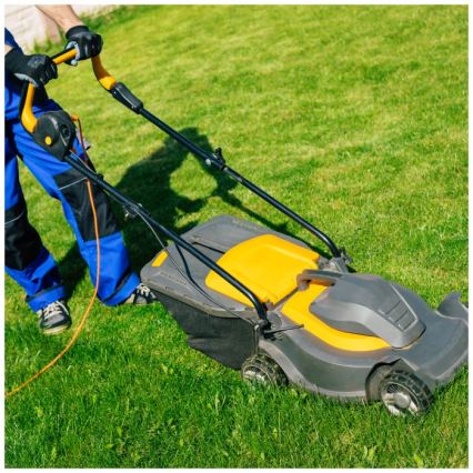 Prolunga elettrica LINEA G 1 presa 30 m arancione