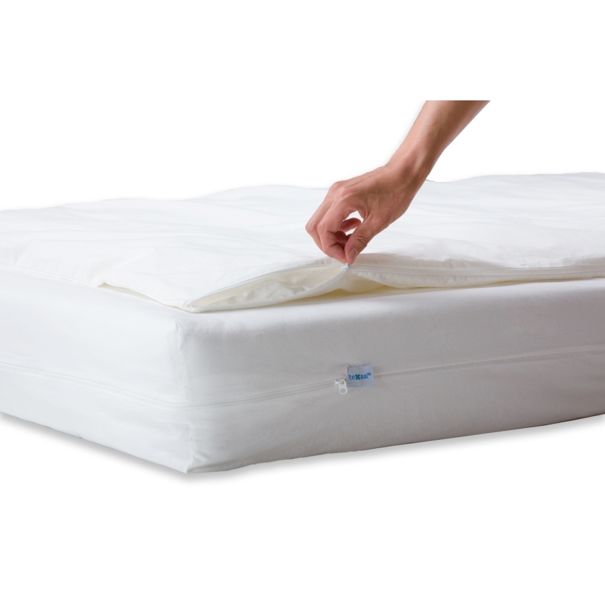 ProtecSom - Fodera protettiva antiacaro per piumino 140x200 cm