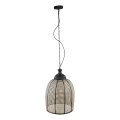PTMD - Lampadario a catena BAYU 1xE27/40W/230V Ø 37 cm