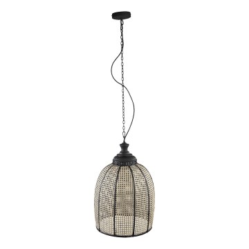 PTMD - Lampadario a catena BAYU 1xE27/40W/230V Ø 37 cm