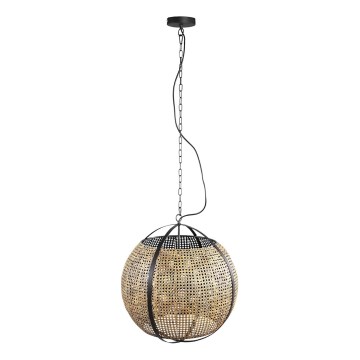 PTMD - Lampadario a catena BAYU 1xE27/40W/230V Ø 50 cm