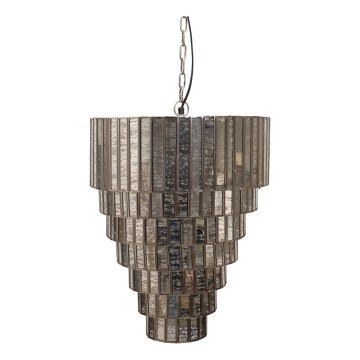 PTMD - Lampadario a catena CEYLIN 1xE27/40W/230V Ø 40 cm