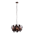 PTMD - Lampadario a catena MARXY, 1x E27/40W/230V, Ø 60 cm