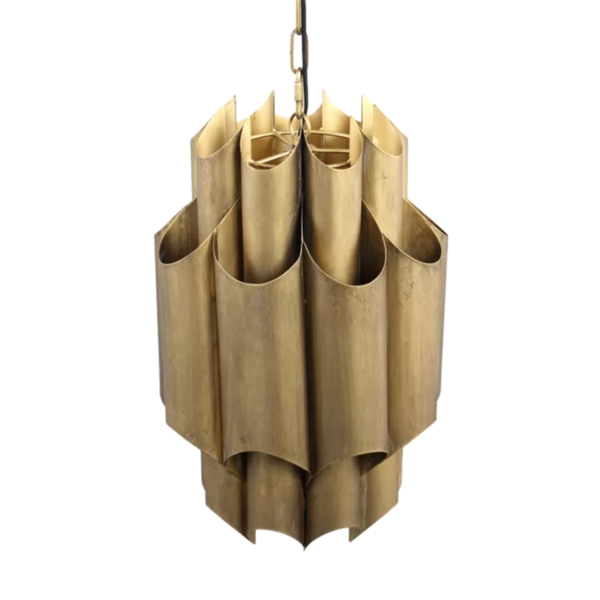 PTMD - Lampadario a catena TERRIN 1xE27/40W/230V Ø 33 cm