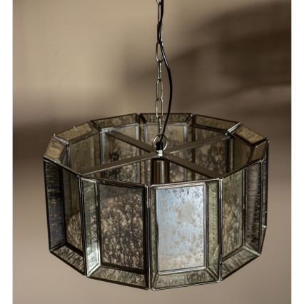 PTMD - Lampadario a sospensione con catena ANTIQUE 1xE27/40W/230V Ø 46 cm