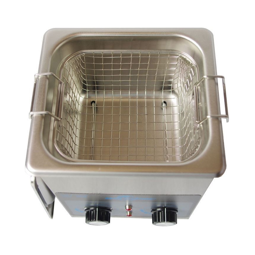 Pulitore ad ultrasuoni con riscaldamento 160W/230V 2 l
