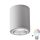 Punto luce LED RGBW dimmerabile JUPITER 1xE27/6,5W/230V 2700-6500K Wi-Fi diametro 9,8 cm grigio