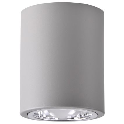 Punto luce LED RGBW dimmerabile JUPITER 1xE27/6,5W/230V 2700-6500K Wi-Fi diametro 9,8 cm grigio
