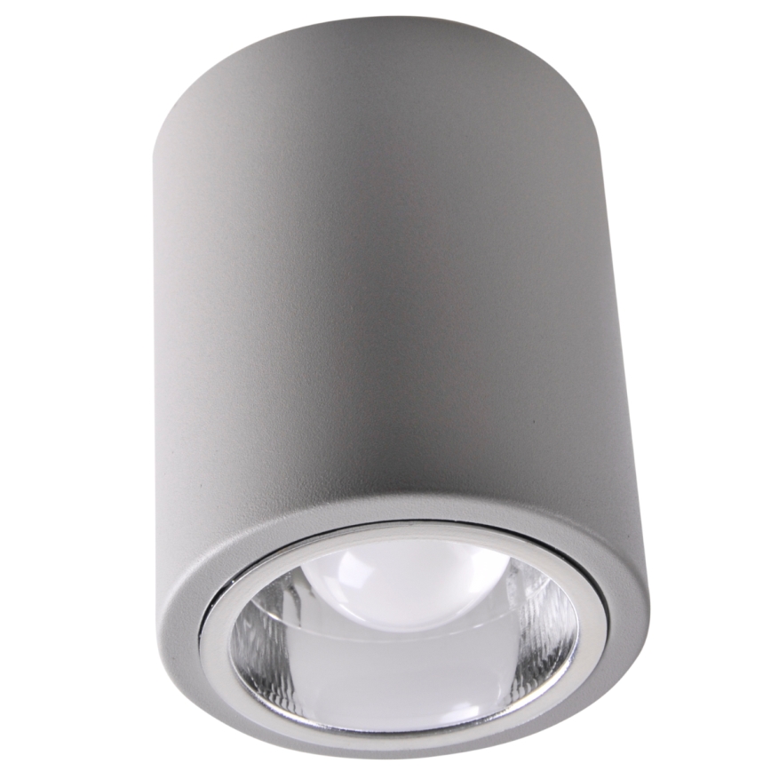 Punto luce LED RGBW dimmerabile JUPITER 1xE27/6,5W/230V 2700-6500K Wi-Fi diametro 9,8 cm grigio
