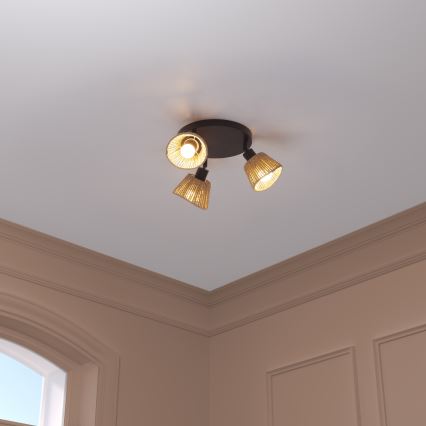Punto luce MYHA 3xE27/25W/230V di Atmosphera