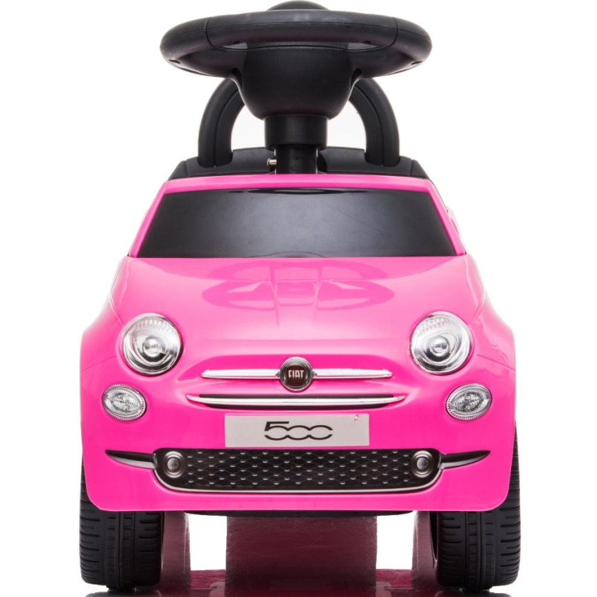Push macchina Fiat 500 rosa