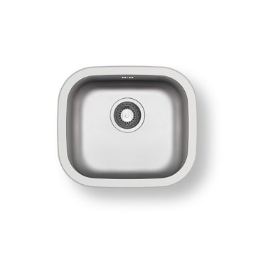 Pyramis 100080101 - Lavello da cucina KIBA SQUARE 46,5x40,5 cm