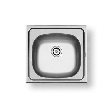 Pyramis 100139601 - Lavello della cucina E33 46,5x33,5 cm raso