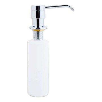 Pyramis 29192191 - Distributore di sapone da incasso cromo lucido
