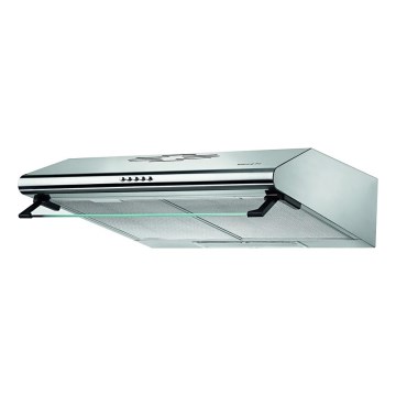 Pyramis 65029502 - Cappa da cucina a doppio motore STANDARD 60 cm acciaio inossidabile