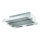 Pyramis 65040001 - Cappa aspirante da cucina SLIDING NT 60 cm bianco
