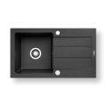 Pyramis 70006801 - Lavello da cucina NEXT 76x44 cm granito/nero