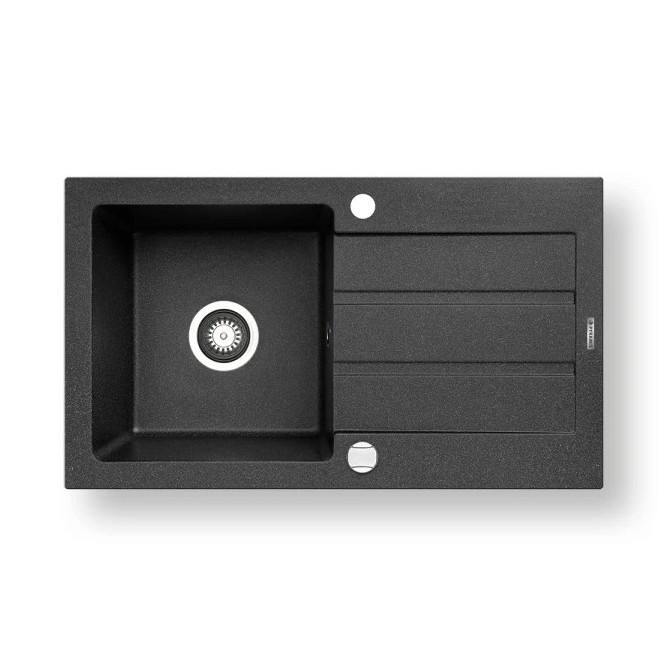 Pyramis 70006801 - Lavello della cucina NEXT 76x44 cm granito/nero