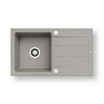 Pyramis 70053701 - Lavello da cucina NEXT 76x44 cm granito/grigio