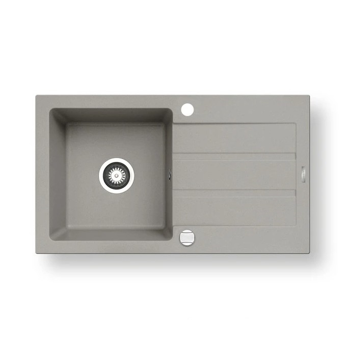 Pyramis 70053701 - Lavello della cucina NEXT 76x44 cm granito/grigio