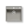 Pyramis 70058401 - Lavello da cucina CAMEA 50x53 cm granito/grigio