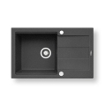 Pyramis 70083701 - Lavello della cucina SPARTA PLUS LUX 78x48 cm granito/nero