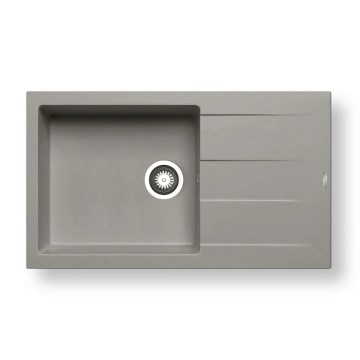 Pyramis 70107211 - Lavello della cucina ATHLOS 86x50 cm granito/grigio